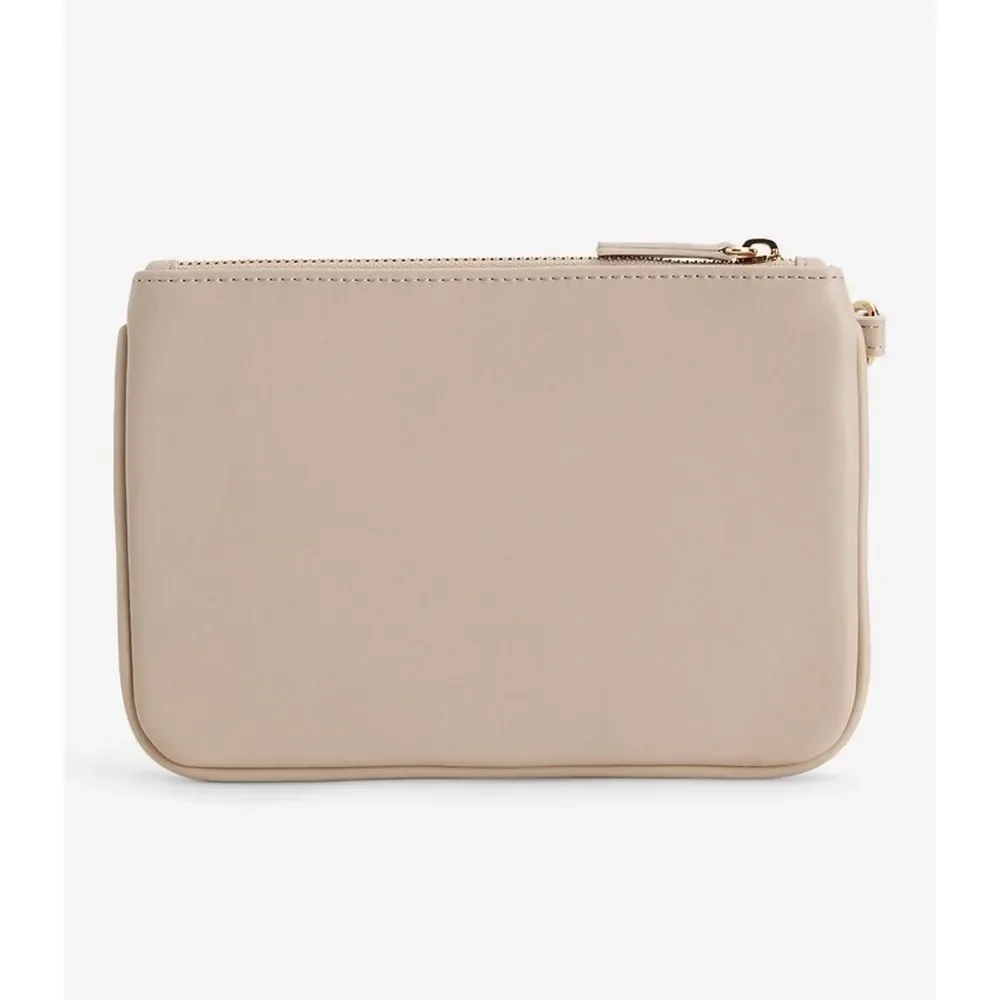 NWT Express Womens‎ Studded Beige Wristlet